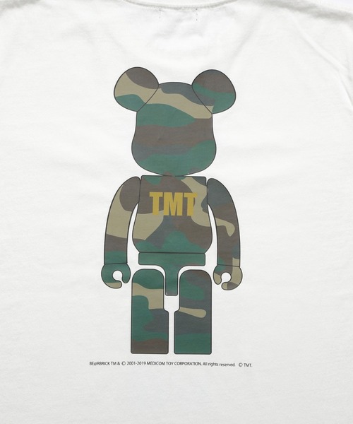 TMT(ティーエムティー)の「【TMT×BE@RBRICK】DRY COTTON S/S TEE (CAMOUFLAGE)(Tシャツ/カットソー・メンズ・ブラック/ホワイト・MEDIUM/XX-LARGE/LARGE/X-LARGE)」の7枚目の写真