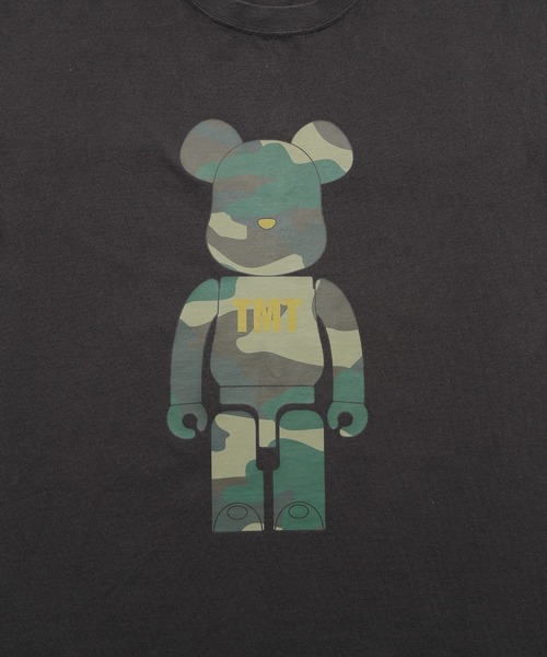 TMT(ティーエムティー)の「【TMT×BE@RBRICK】DRY COTTON S/S TEE (CAMOUFLAGE)(Tシャツ/カットソー・メンズ・ブラック/ホワイト・MEDIUM/XX-LARGE/LARGE/X-LARGE)」の5枚目の写真