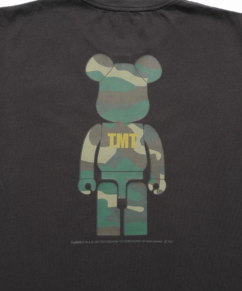 TMT(ティーエムティー)の「【TMT×BE@RBRICK】DRY COTTON S/S TEE (CAMOUFLAGE)(Tシャツ/カットソー・メンズ・ブラック/ホワイト・MEDIUM/XX-LARGE/LARGE/X-LARGE)」の4枚目の写真