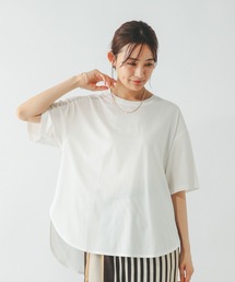 GLOBAL WORK | フローズンTラウンドチュニック/498386(Tシャツ/カットソー)