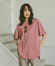 GLOBAL WORK | フローズンTラウンドチュニック/498386(Tシャツ/カットソー)