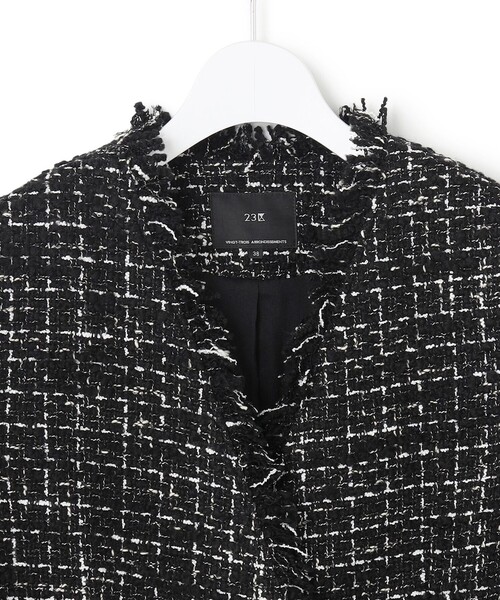 セール】【GLOW10月号掲載】GIOLICA オータム ツイード ジレ（その他