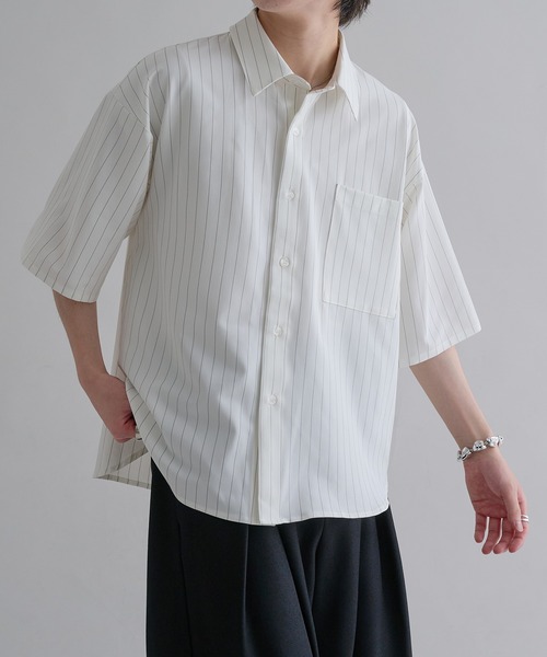 ベーシックルーズ半袖シャツ（シャツ/ブラウス）｜epnok（エプノック