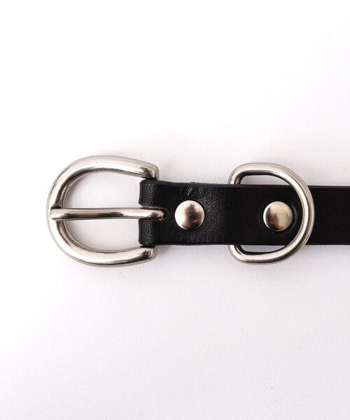 NOLLEY’S(ノーリーズ)の「栃木レザーナローベルト18(ベルト・メンズ・ブラウン/ブラック・FREE)」の13枚目の写真