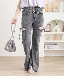 お値下げしましたグレー デニムパンツ ストレートレッグ お値下げしましたグレー デニムパンツ ストレートレッグ