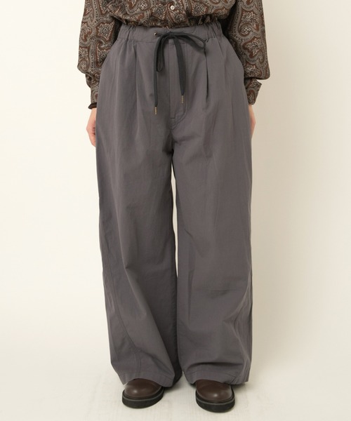 セール】R4357 ワイドイージーラインパンツ（デニムパンツ）｜RNA-N