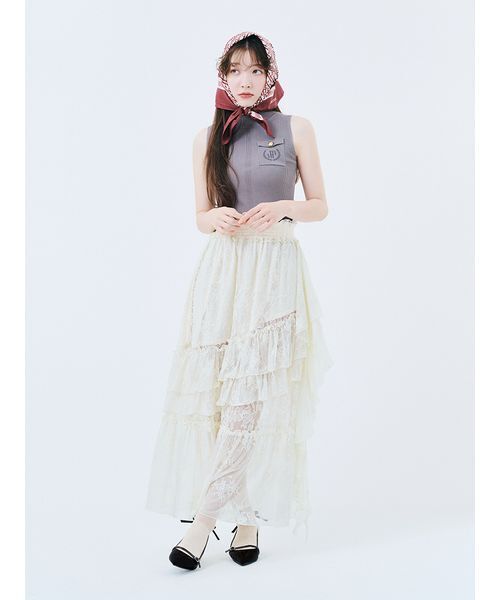 LILY BROWN（リリーブラウン）の「リボンスリングバックパンプス（パンプス・レディース・ブラック/グリーン/ボルドー・S/M/L）」の17枚目の写真