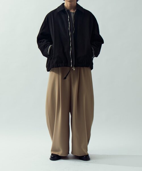 Lui's（ルイス）の「フェイクスウェードバルーンjkt ITTI exclusive（ブルゾン・メンズ・ブラウン/ブラック・FREE）」の20枚目の写真