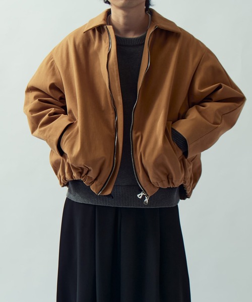 Lui's（ルイス）の「フェイクスウェードバルーンjkt ITTI exclusive（ブルゾン・メンズ・ブラウン/ブラック・FREE）」の2枚目の写真