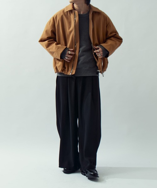 Lui's（ルイス）の「フェイクスウェードバルーンjkt ITTI exclusive（ブルゾン・メンズ・ブラウン/ブラック・FREE）」の13枚目の写真