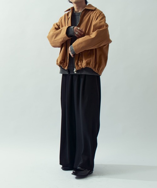 Lui's（ルイス）の「フェイクスウェードバルーンjkt ITTI exclusive（ブルゾン・メンズ・ブラウン/ブラック・FREE）」の14枚目の写真