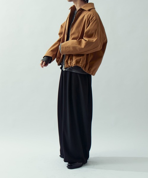 Lui's（ルイス）の「フェイクスウェードバルーンjkt ITTI exclusive（ブルゾン・メンズ・ブラウン/ブラック・FREE）」の15枚目の写真