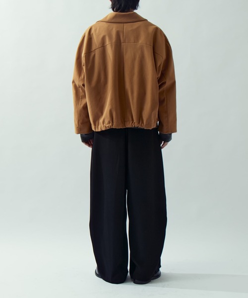 Lui's（ルイス）の「フェイクスウェードバルーンjkt ITTI exclusive（ブルゾン・メンズ・ブラウン/ブラック・FREE）」の16枚目の写真