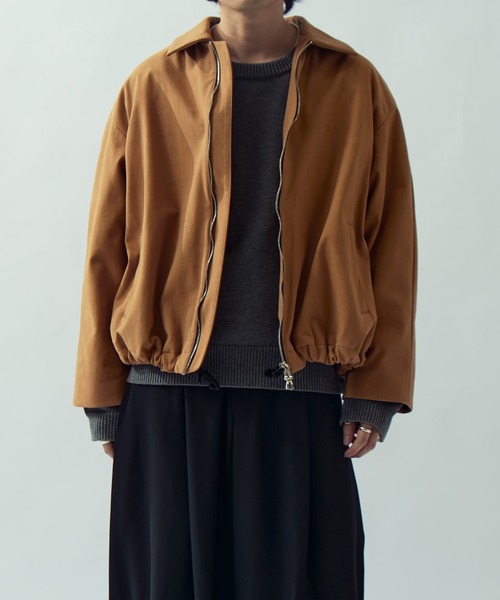 Lui's（ルイス）の「フェイクスウェードバルーンjkt ITTI exclusive（ブルゾン・メンズ・ブラウン/ブラック・FREE）」の9枚目の写真