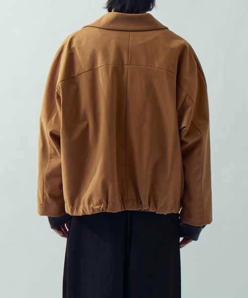 Lui's（ルイス）の「フェイクスウェードバルーンjkt ITTI exclusive（ブルゾン・メンズ・ブラウン/ブラック・FREE）」の12枚目の写真