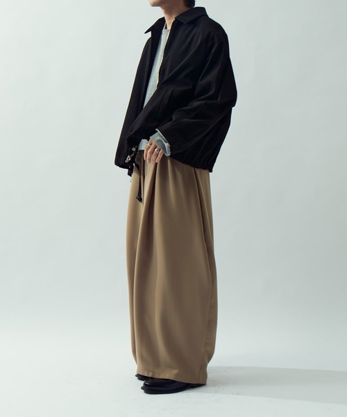 Lui's（ルイス）の「フェイクスウェードバルーンjkt ITTI exclusive（ブルゾン・メンズ・ブラウン/ブラック・FREE）」の7枚目の写真