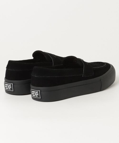 STANCLAN（スタンクラン）の「【STANCLAN】PENNY Suede Black Mono（スリッポン・メンズ・ブラック・24/27/28/26.5/27.5/24.5/23.5）」の12枚目の写真