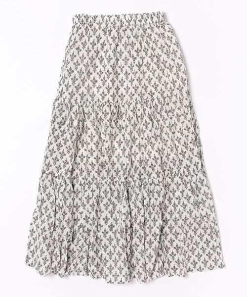 チャイハネ（チャイハネ）の「【チャイハネ】タニーシュブロックプリントスカート（スカート・レディース・ブラック/グレー/ホワイト/グリーン・FREE）」の21枚目の写真