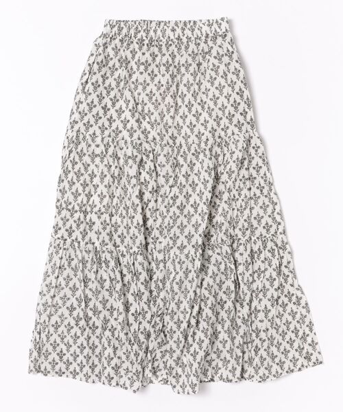 チャイハネ（チャイハネ）の「【チャイハネ】タニーシュブロックプリントスカート（スカート・レディース・ブラック/グレー/ホワイト/グリーン・FREE）」の20枚目の写真