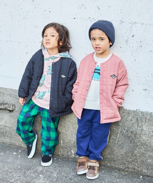 Ku_mse様 ジャケット セール】【マシンウォッシャブル】スクエアキルトノーカラージャケット