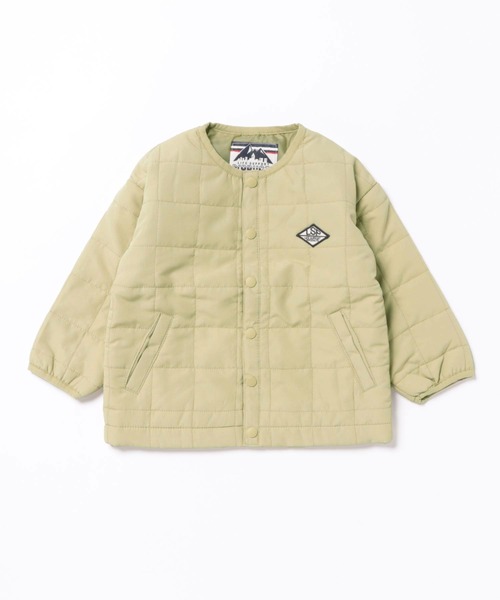 Life Support Products(라이프 서포트 프로덕트)의 「【머신 워셔블】스퀘어 퀼트 노 칼라 재킷(노 칼라 재킷)」｜상세 이미지