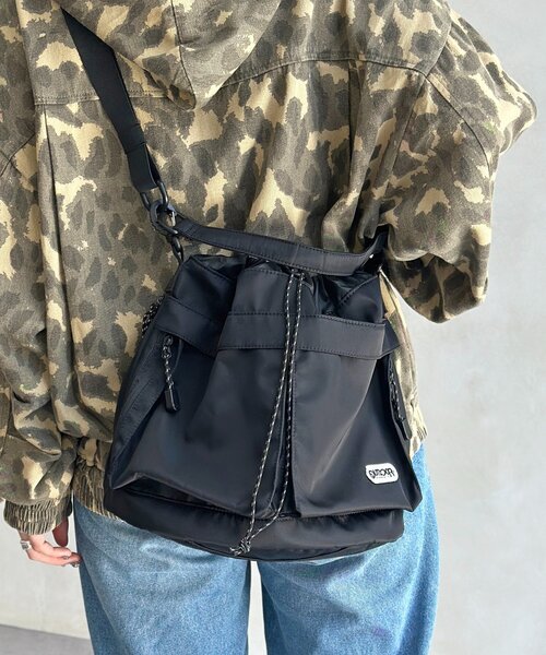 巾着ビッグショルダー