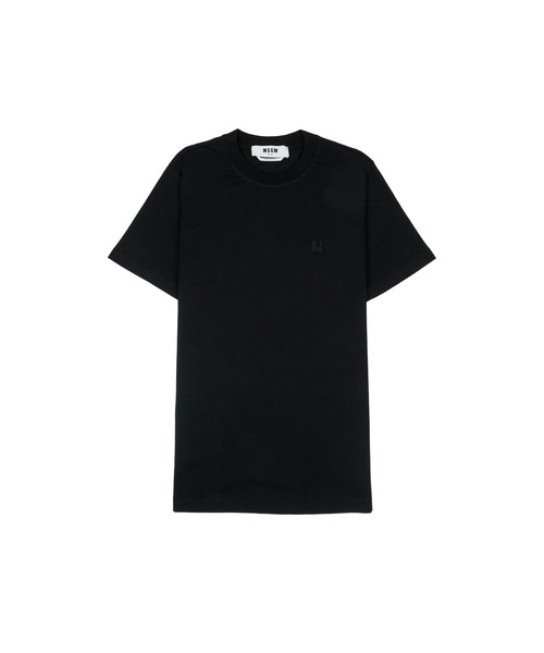 MSGM(エムエスジーエム)の「【NEW】「TheMwave」モノグラムパッチ Tシャツ(Tシャツ/カットソー・レディース・ホワイト/ブラック・S/M/L)」の2枚目の写真