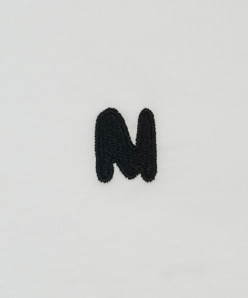 MSGM(エムエスジーエム)の「【NEW】「TheMwave」モノグラムパッチ Tシャツ(Tシャツ/カットソー・レディース・ホワイト/ブラック・S/M/L)」の4枚目の写真