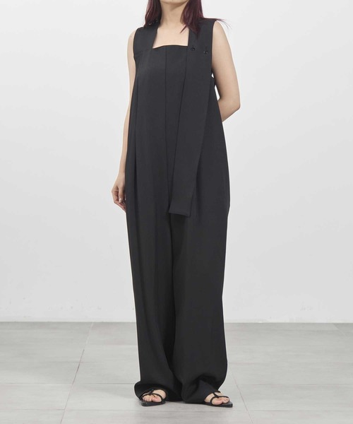 louren/ローレン】shoulder tie jump suit/ショルダータイジャンプ