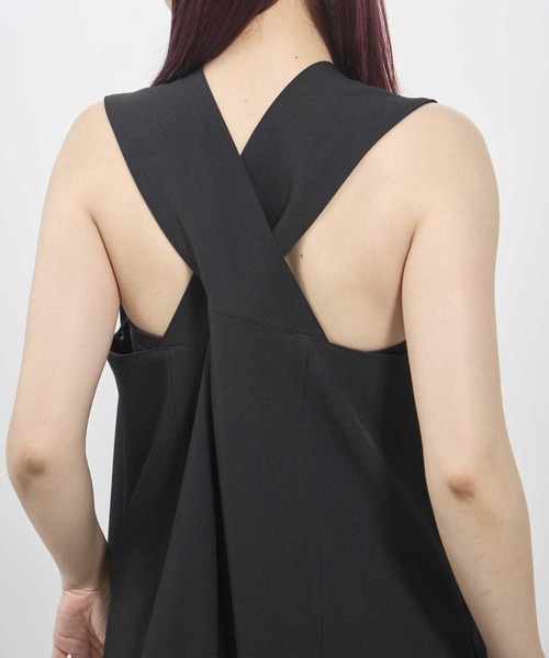 louren/ローレン】shoulder tie jump suit/ショルダータイジャンプ