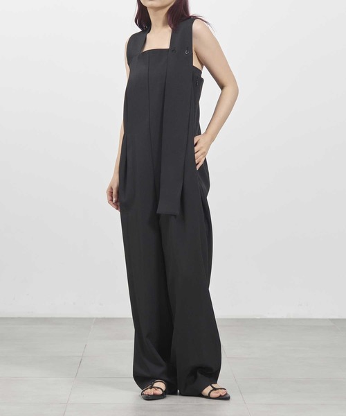 louren/ローレン】shoulder tie jump suit/ショルダータイジャンプ