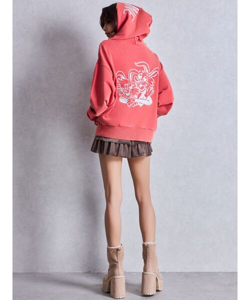 GYDA(ジェイダ)の「フェイクムートンplatformショートブーツ(ブーツ・レディース・ベージュ/ブラック・SMALL/MEDIUM/LARGE)」の16枚目の写真