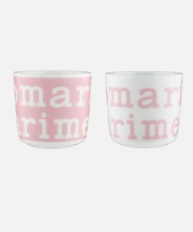 marimekko(}bR)́yW/s̔zsJAPAN EXCLUSIVEtLogo / coffee cup 2 dl  2 pcs(OX/}OJbv/^u[)