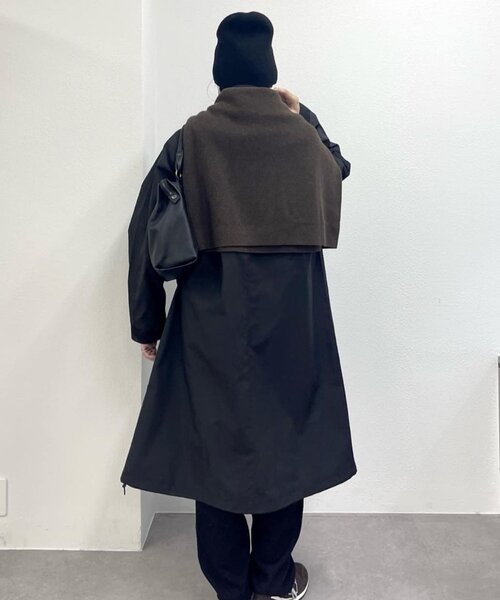 セール】ベスト付き馬刺しゅうコート【SUM1 STYLE(スミスタイル