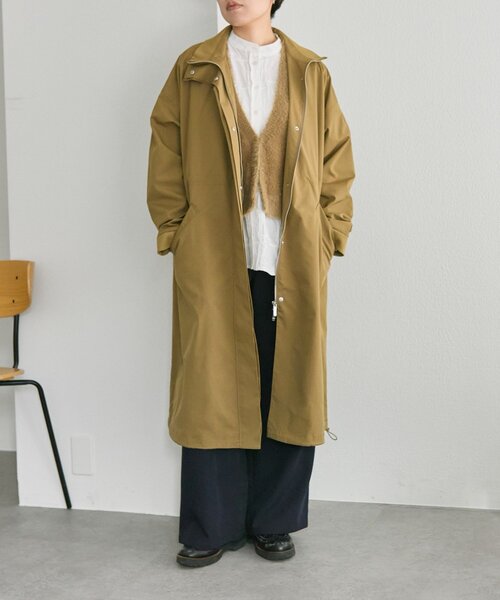 セール】ベスト付き馬刺しゅうコート【SUM1 STYLE(スミスタイル