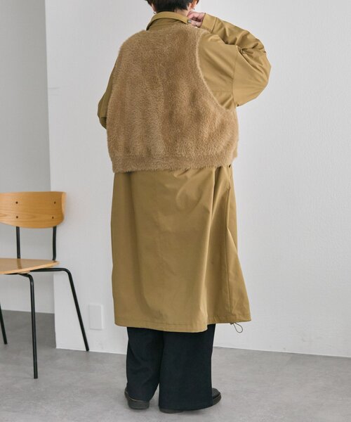 ベスト付き馬刺しゅうコート【SUM1 STYLE(スミスタイル)】（その他