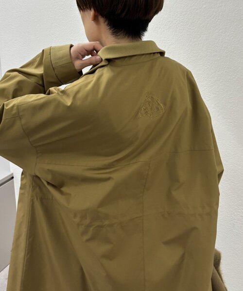 セール】ベスト付き馬刺しゅうコート【SUM1 STYLE(スミスタイル