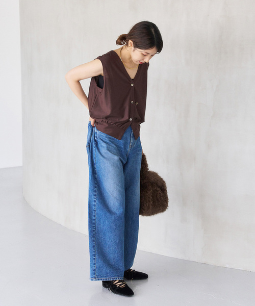 セール】《追加》3cmスクエアレースアップパンプス（パンプス）｜LE