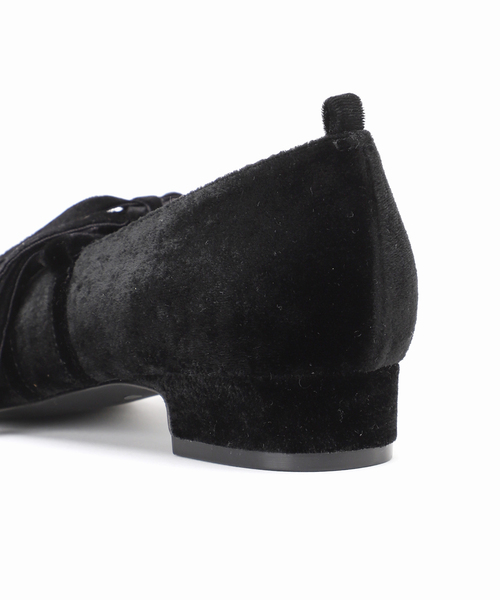 セール】《追加》3cmスクエアレースアップパンプス（パンプス）｜LE