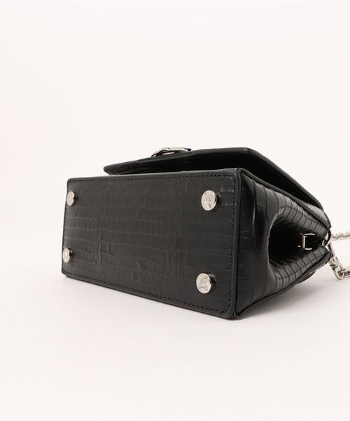 Vivienne Westwood(ヴィヴィアンウエストウッド)の「HAZEL SMALL HANDBAG(トートバッグ・レディース・ブラック/ホワイト/ローズ・FREE)」の5枚目の写真