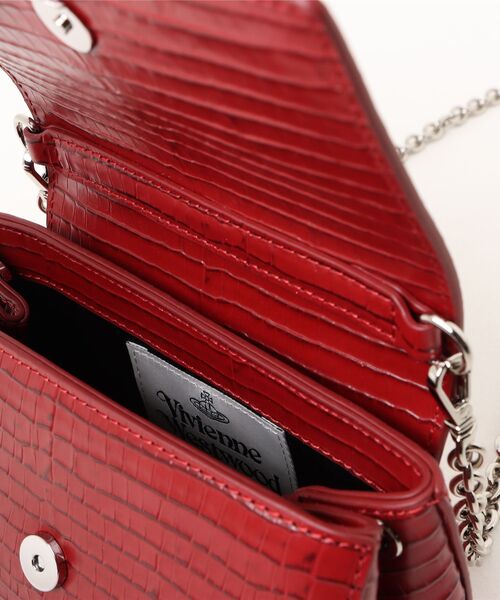 Vivienne Westwood(ヴィヴィアンウエストウッド)の「HAZEL SMALL HANDBAG(トートバッグ・レディース・ブラック/ホワイト/ローズ・FREE)」の9枚目の写真
