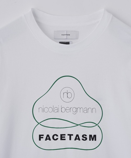 FACETASM（ファセッタズム）の「FACETASM x Nicolai Bergmann TEE NAT-TEE-U10（Tシャツ/カットソー・メンズ・グレー/ホワイト・4）」の8枚目の写真