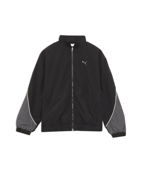 PUMA（プーマ）の「PUMA プーマ メンズ CORE HERITAGE ラインド ジャケット（ブルゾン・メンズ・ブラック/ダークグレー/ピンク系その他2・SMALL/MEDIUM/LARGE/X-LARGE/XX-LARGE）」の6枚目の写真