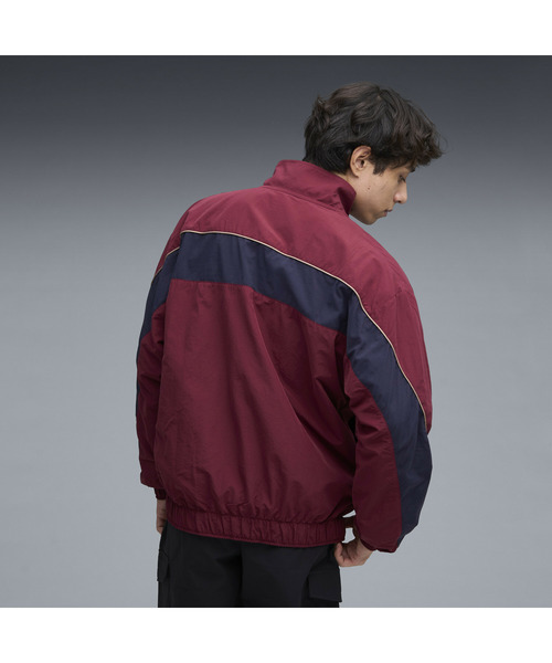 PUMA（プーマ）の「PUMA プーマ メンズ CORE HERITAGE ラインド ジャケット（ブルゾン・メンズ・ブラック/ダークグレー/ピンク系その他2・SMALL/MEDIUM/LARGE/X-LARGE/XX-LARGE）」の18枚目の写真