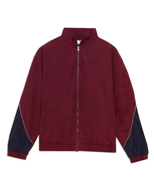 PUMA（プーマ）の「PUMA プーマ メンズ CORE HERITAGE ラインド ジャケット（ブルゾン・メンズ・ブラック/ダークグレー/ピンク系その他2・SMALL/MEDIUM/LARGE/X-LARGE/XX-LARGE）」の3枚目の写真