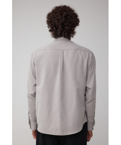 AZUL by moussy(アズールバイマウジー)の「パネルスウィッチングフェイクスウェードシャツ(シャツ/ブラウス・メンズ・ブラック系その他/グレー系その他・MEDIUM/LARGE)」の18枚目の写真