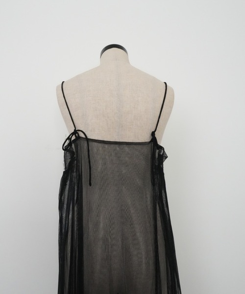 Layered velor dress（パンツドレス）｜et.UNiVER（エトユニベール）の