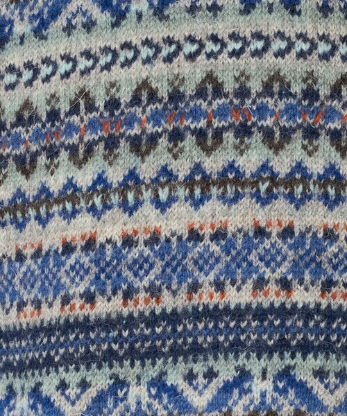 LOEFF(ロエフ)の「<LOEFF>ブルーバード ジャガード ニット プルオーバー UNISEX(ニット/セーター・レディース・ロイヤルブルー・2/0)」の20枚目の写真