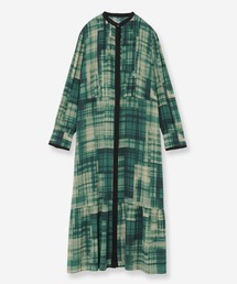 R-ISM（リズム）の「【オリジナルプリント】パッチワークチェックワンピース（ワンピース）」