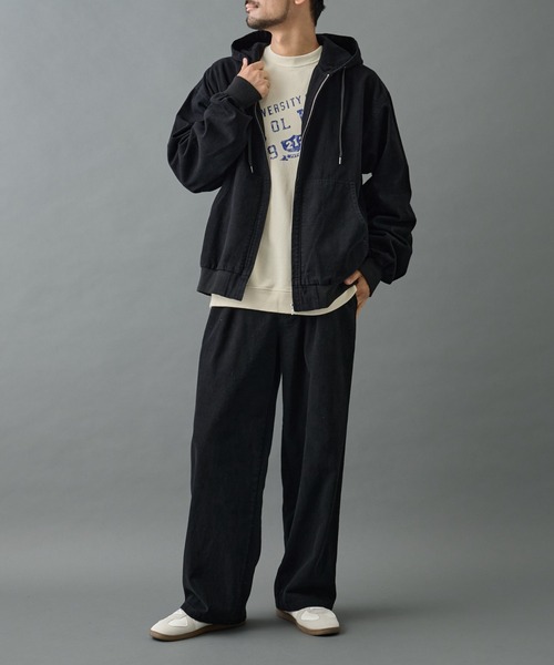 COLONY 2139(コロニートゥーワンスリーナイン)の「バイオ加工ブラッシュツイルパンツ(チノパンツ・メンズ・ブラック/ブラウン・LARGE/MEDIUM)」の11枚目の写真